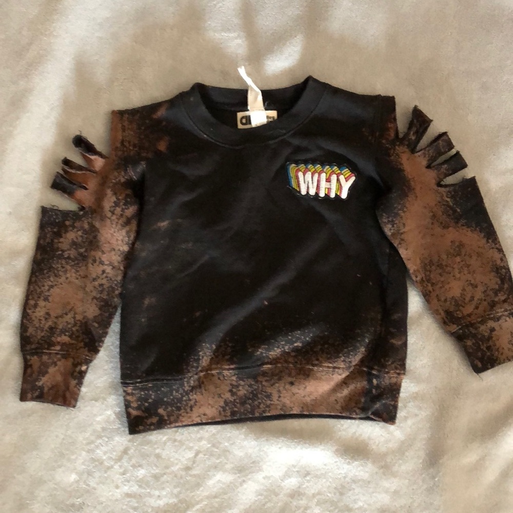 Trendy small shop long sleeve sweatshirt